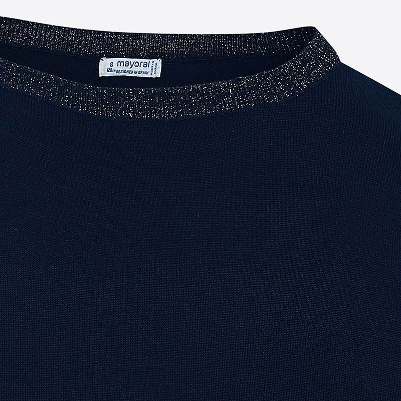 Mayoral 6301-62 Sweter dziewczęcy kolor granat - - #tag1# - #tag2# - #tag3# - #tag4#