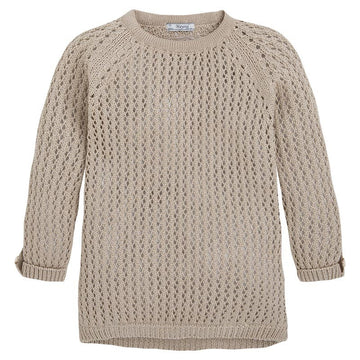 Mayoral 6307-96 Sweter trykot Beżowy - - #tag1# - #tag2# - #tag3# - #tag4#