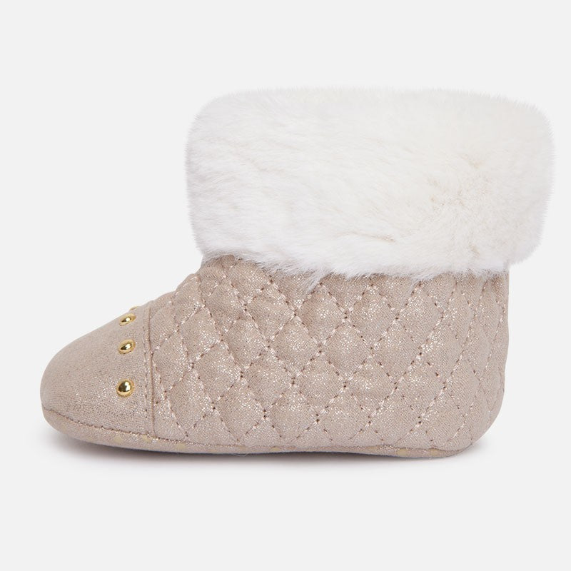 Mayoral 9370-67 Buciki futerko  kolor Brąz -  - #tag1# - #tag2# - #tag3# - #tag4#