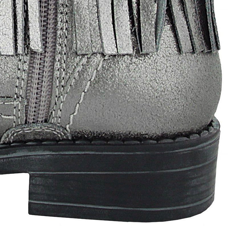Mayoral Buty 46510-78 frędzle antracyt - - #tag1# - #tag2# - #tag3# - #tag4#