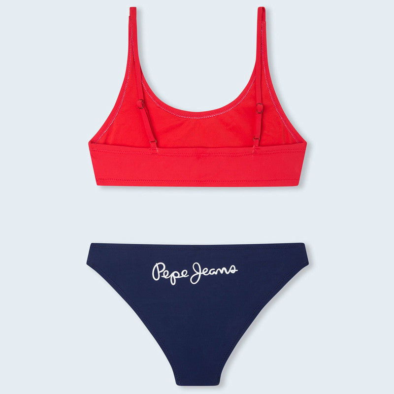 Pepe Jeans Bikini JESSA BIKINI junior dziewczyna PGB10365-255 czerwony - - #tag1# - #tag2# - #tag3# - #tag4#