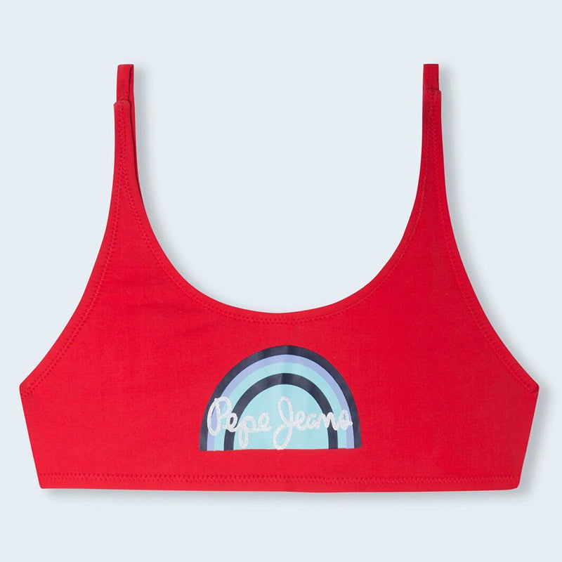 Pepe Jeans Bikini JESSA BIKINI junior dziewczyna PGB10365-255 czerwony - - #tag1# - #tag2# - #tag3# - #tag4#