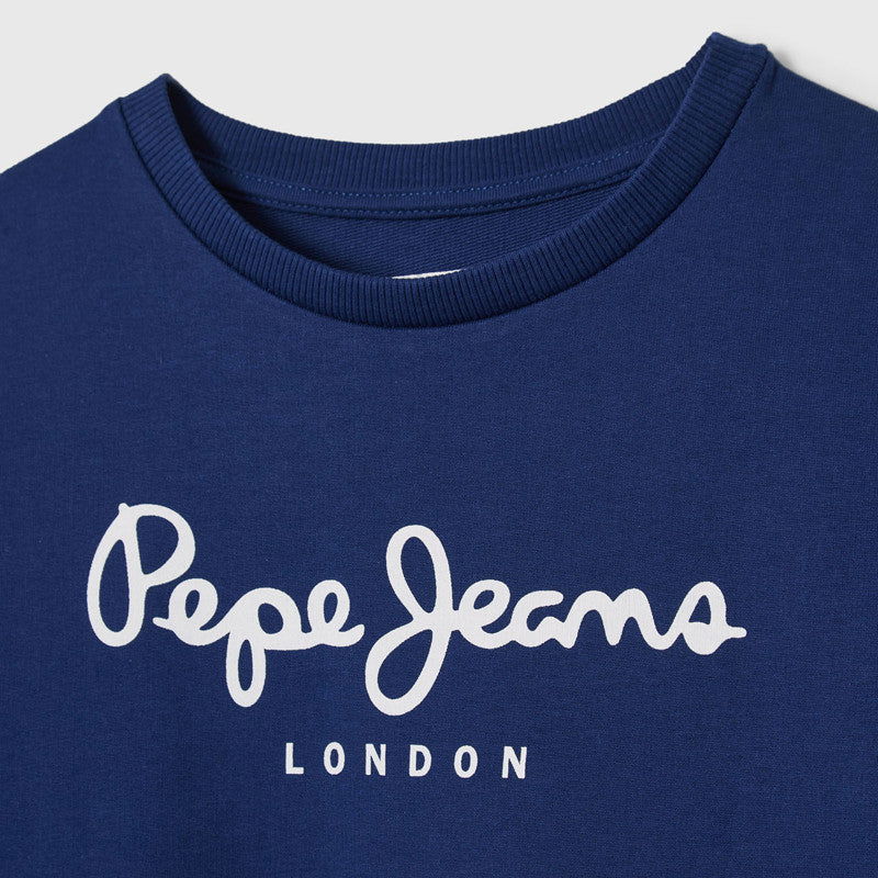 Pepe Jeans Bluza ADAM junior chłopak PB581399-582 granatowy - - #tag1# - #tag2# - #tag3# - #tag4#