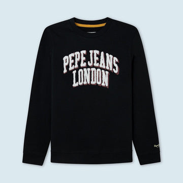 Pepe Jeans Bluza z literami 3d JAMESON junior chłopak PB581346-985 INFINITY - - #tag1# - #tag2# - #tag3# - #tag4#