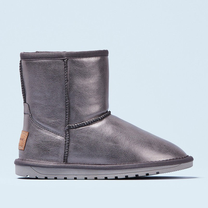 Pepe Jeans Buty botki zimowe ANGEL METAL junior Girls PGS50179-934 SILVER -  - #tag1# - #tag2# - #tag3# - #tag4#