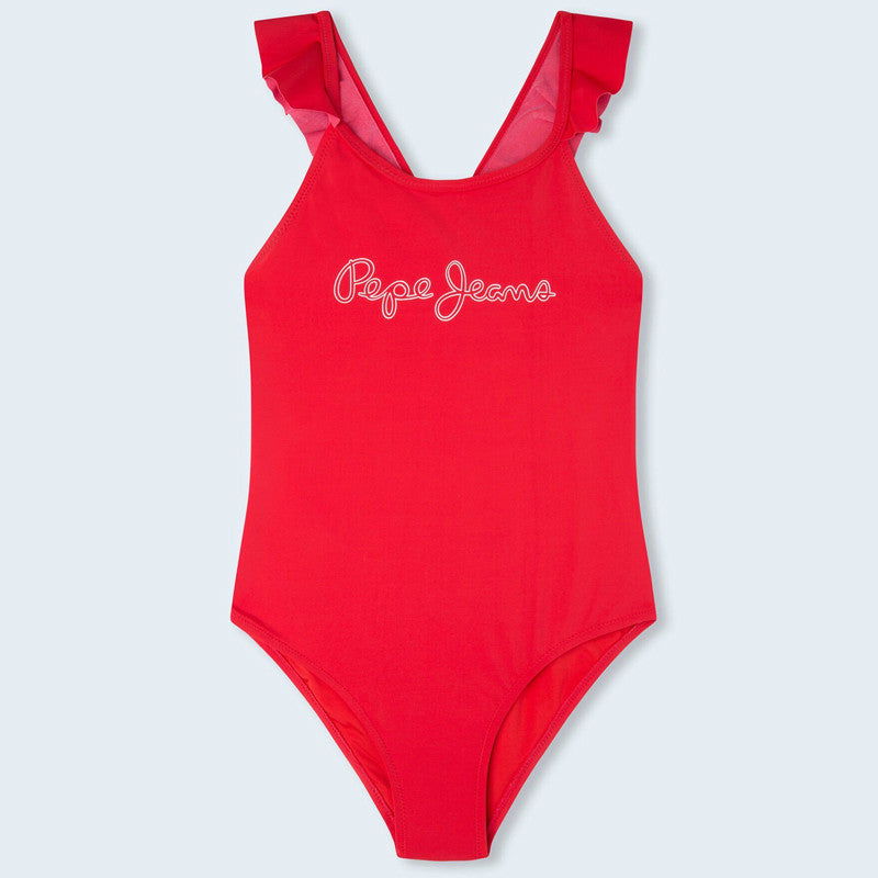 Pepe Jeans Kostium kąpielowy ADELE SWIMSUIT junior dziewczyna PGB10357-255 czerwony -  - #tag1# - #tag2# - #tag3# - #tag4#