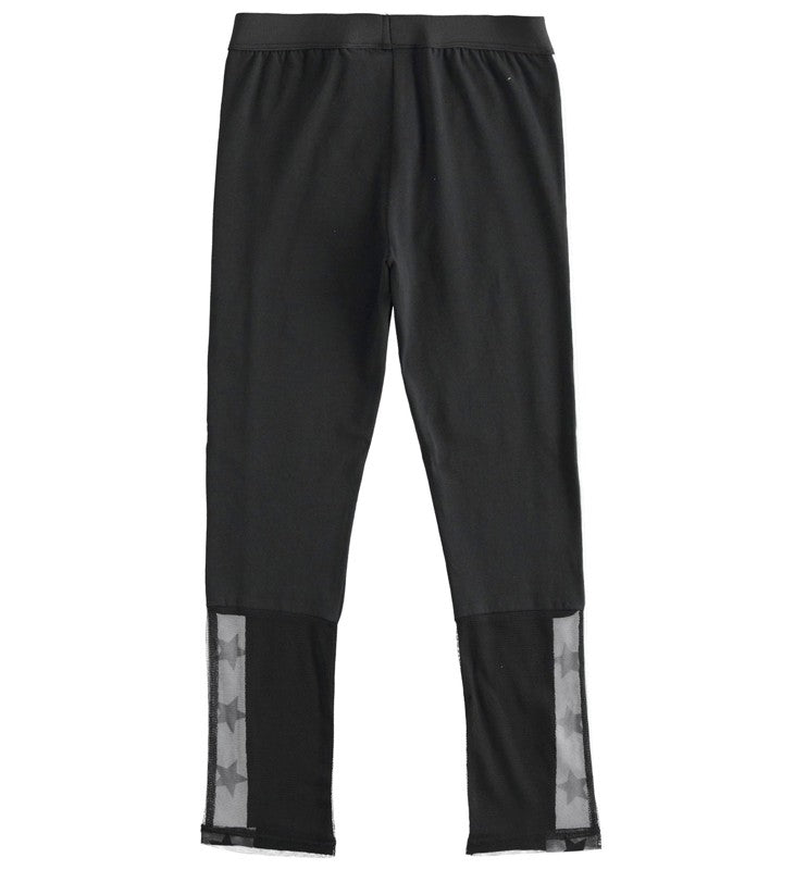 iDO 44517 Leginsy długie dla dziewczynki kolor czarny -  - #tag1# - #tag2# - #tag3# - #tag4#