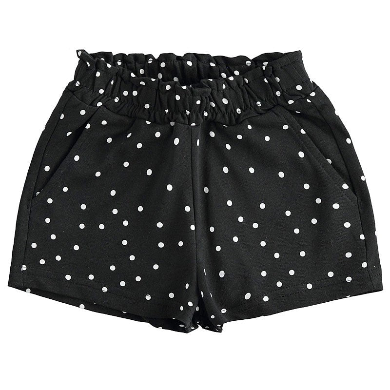 iDO 44765 Krótkie spodenki dla dziewczynki kolor czarny -  - #tag1# - #tag2# - #tag3# - #tag4#