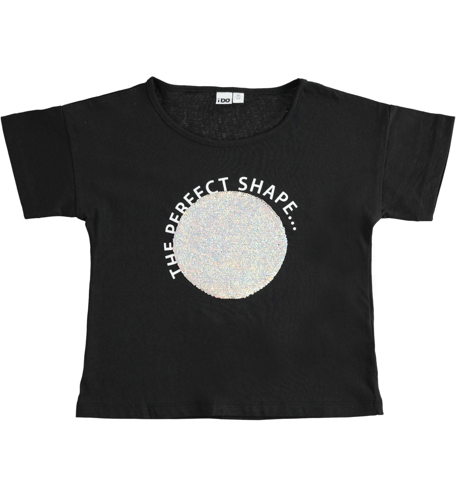 iDO 44867 Koszulka dla dziewczynki kolor czarny -  - #tag1# - #tag2# - #tag3# - #tag4#