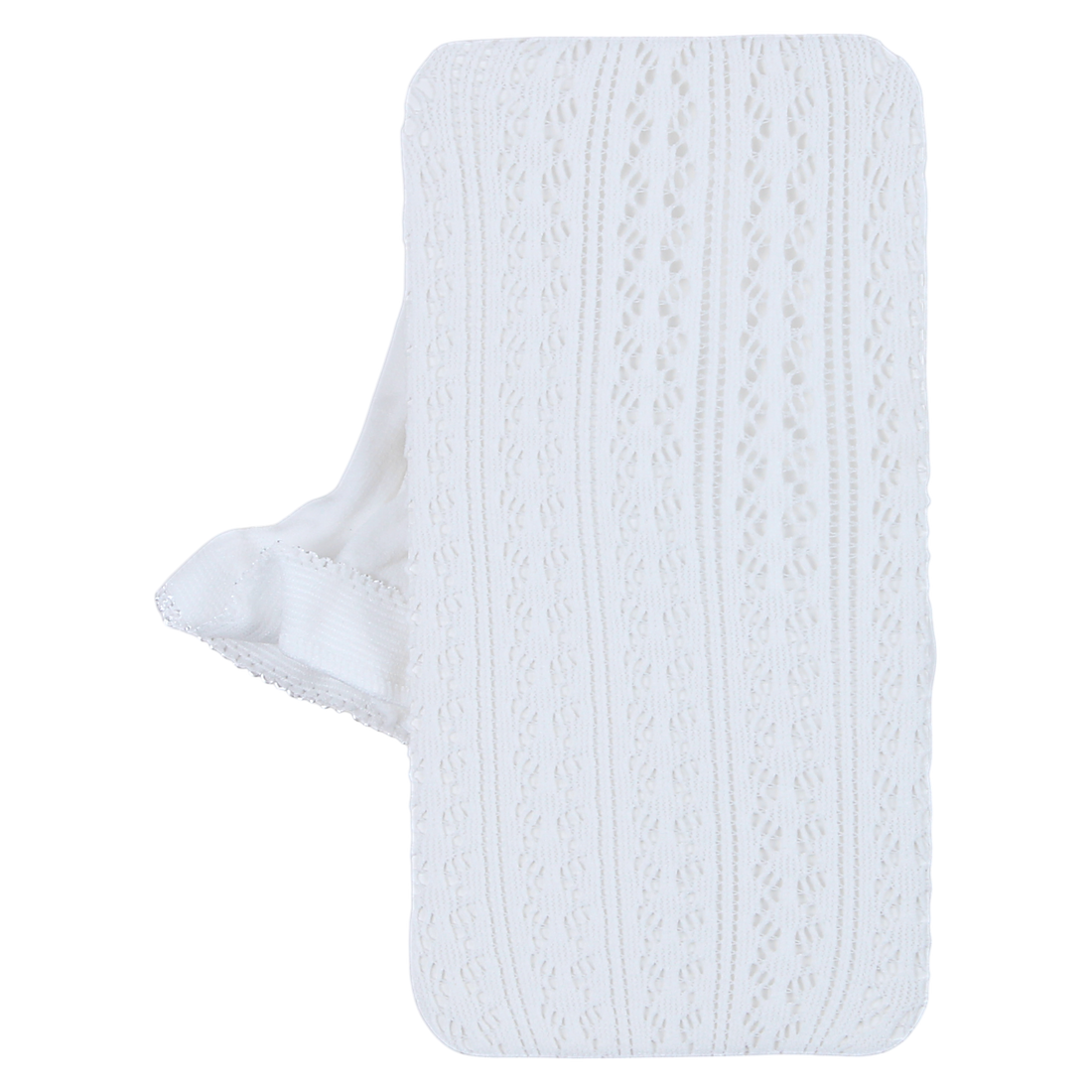 Rajstopy ażurowe dziewczęce biały Kidodido K2401-15425-3