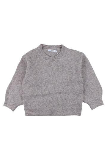 Sweter dziewczęcy beżowy New York BBW TF006-121025