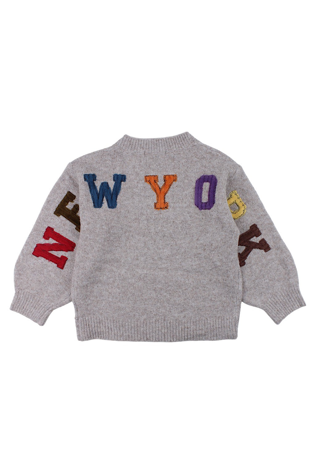 Sweter dziewczęcy beżowy New York BBW TF006-121025