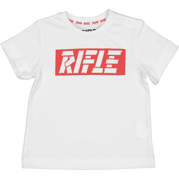 T-shirt dla chłopca RIFLE 24106-00 kolor Biały