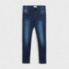 Spodnie jeans basic dla dziewczynki Mayoral 578-66 granat