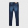 Spodnie jeans basic dla dziewczynki Mayoral 578-66 granat