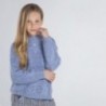 Sweter dla dziewczynki Mayoral 7325-10 niebieski