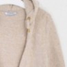 Sweter długi dziewczęcy Mayoral 7334-76 Beżowy