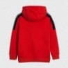 Bluza typu kangurka dla chłopców Mayoral 7458-72 czerwona