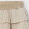 Spódnica plisowana dla dziewczynki Mayoral 2940-10 beż