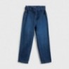 Spodnie slouchy jeans dla dziewczynki Mayoral 7538-5 granat