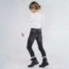 Spodnie jeansowe dziewczęce Mayoral 80-81 Czarny