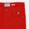 Spodnie gładkie dla chłopców Mayoral 509-14 czerwony