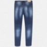 Spodnie jeans dziewczęce Mayoral 554-84 Granatowy