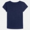 Koszulka z krótkim rękawem dziewczęca Mayoral 854-96 Granatowy