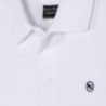 Koszulka polo krótki rękaw dla chłopca Mayoral 890-52 biały