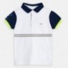 Koszulka polo dla chłopców Mayoral 3153-69 Biały