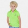 Koszulka polo z nadrukiem chłopięca Mayoral 3155-47 Zielony neon