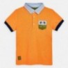 Koszulka polo chłopięca Mayoral 3156-75 Pomarańcz neon
