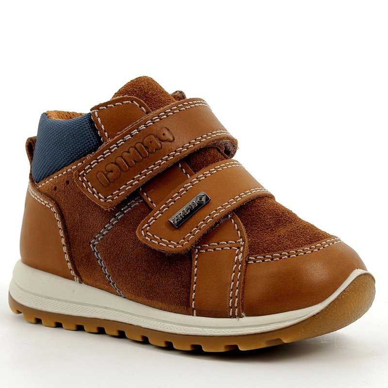 Sneakersy chłopięce Primigi 6356800 brązowe