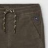 Spodnie sztruksowe na podszewce chłopięce Mayoral 2576-20 brązowe