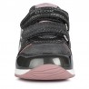 Sneakersy dziewczęce Geox B040LC-022HI-C9002 szare