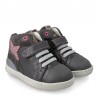 Sneakersy dziewczęce przejściowe Biomecanics 201212 kolor szary