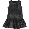 Sukienka ekoskóra dla dziewczynki Trybeyond 95584-91E Czarny