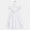Sukienka na ramiączkach dziewczęca Mayoral 3962-27 Biały
