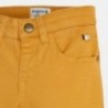 Spodnie gładkie dla chłopców Mayoral 509-10 pomarańczowe