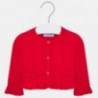 Sweter elegancki dla dziewczynki Mayoral 1327-42 Czerwony