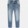 Spodnie jeansowe dziewczęce Mayoral 75-24 Niebieski