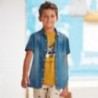 Koszula jeansowa chłopięca Mayoral 6150-5 Niebieski