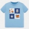 Koszulka z krótkim rękawem chłopięca Mayoral 1052-33 Niebieski