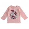 Koszulka z długim rękawem dziewczęca iDO 1668-3031 kolor różowy