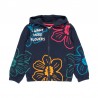 Bluza z kapturem dla dziewczynki Boboli 431143-2440 kolor granat