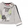 Bluza z cekinami dla dziewczynki Baby Boboli 211004-8034 kolor szary