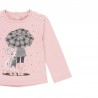 Koszulka z długim rękawem dla dziewczynki Baby Boboli 241018-3691 kolor różowy