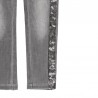 Spodnie z cekinami dla dziewczynki Boboli 401016-GREY kolor szary