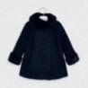 Płaszcz z sukna dla dziewczynki Mayoral 4411-52 Granatowy