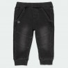Spodnie dresowe dla chłopca Boboli 390013-BLACK kolor czarny